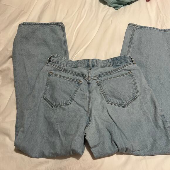 Abercrombie and Fitch curve love the loose high rise jeans 29/8 - Picture 3 of 5